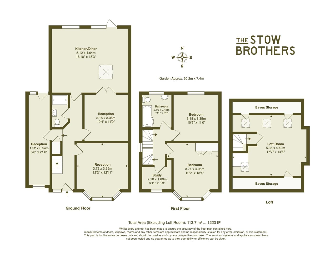 90, Westward Road, Chingford floorplan