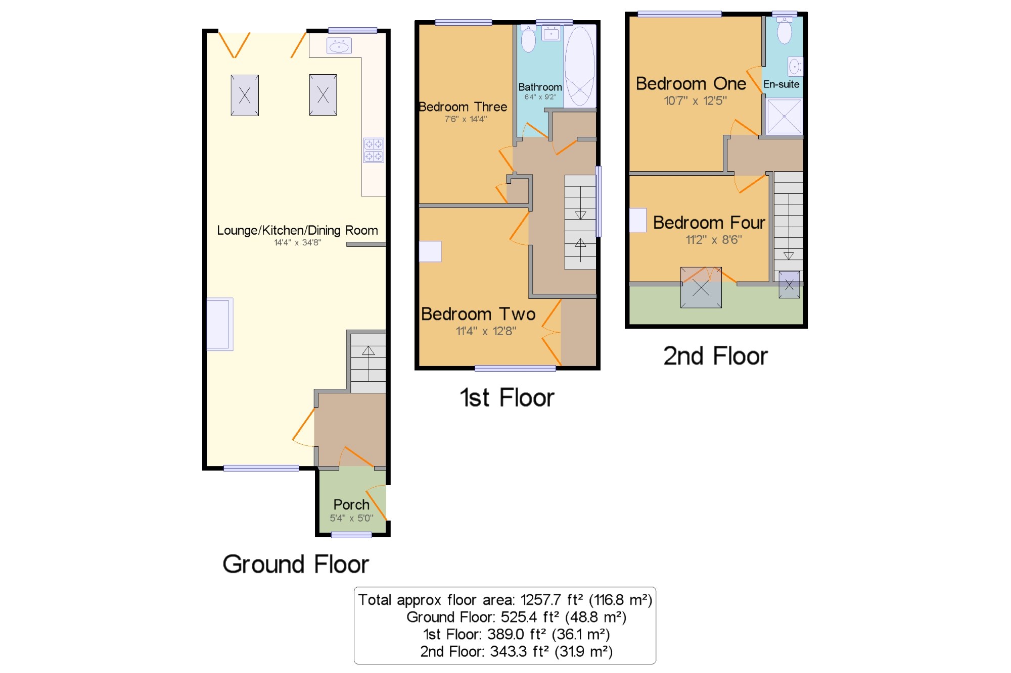 4 Bedrooms End terrace house for sale in Mill Road, Ringmer, Lewes, East Sussex BN8