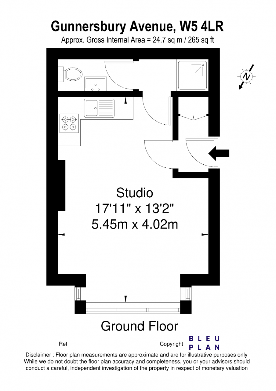 Gunnersbury Avenue, London floorplan