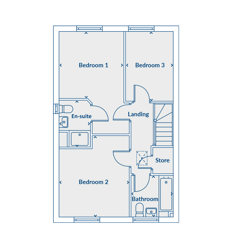 Plot 87, High Street, South Elmsall floorplan