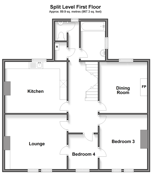 Canterbury Street, Gillingham floorplan