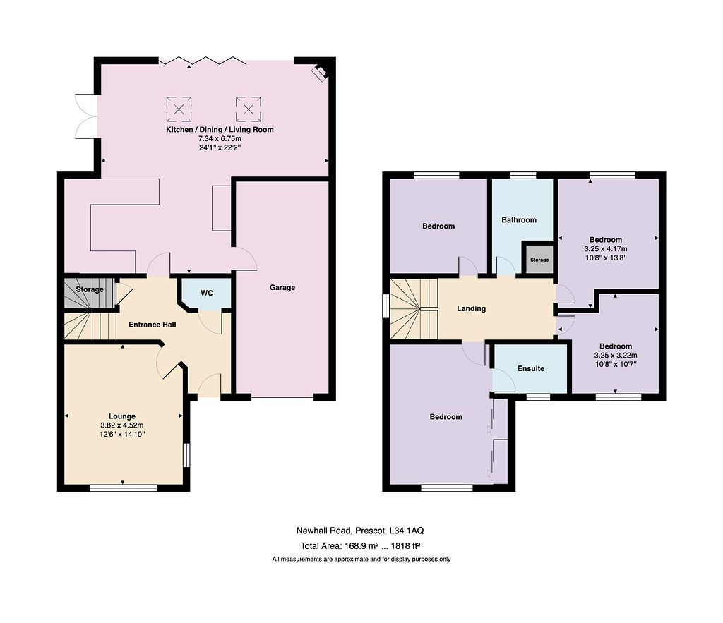 7 Newhall Road, Prescot floorplan
