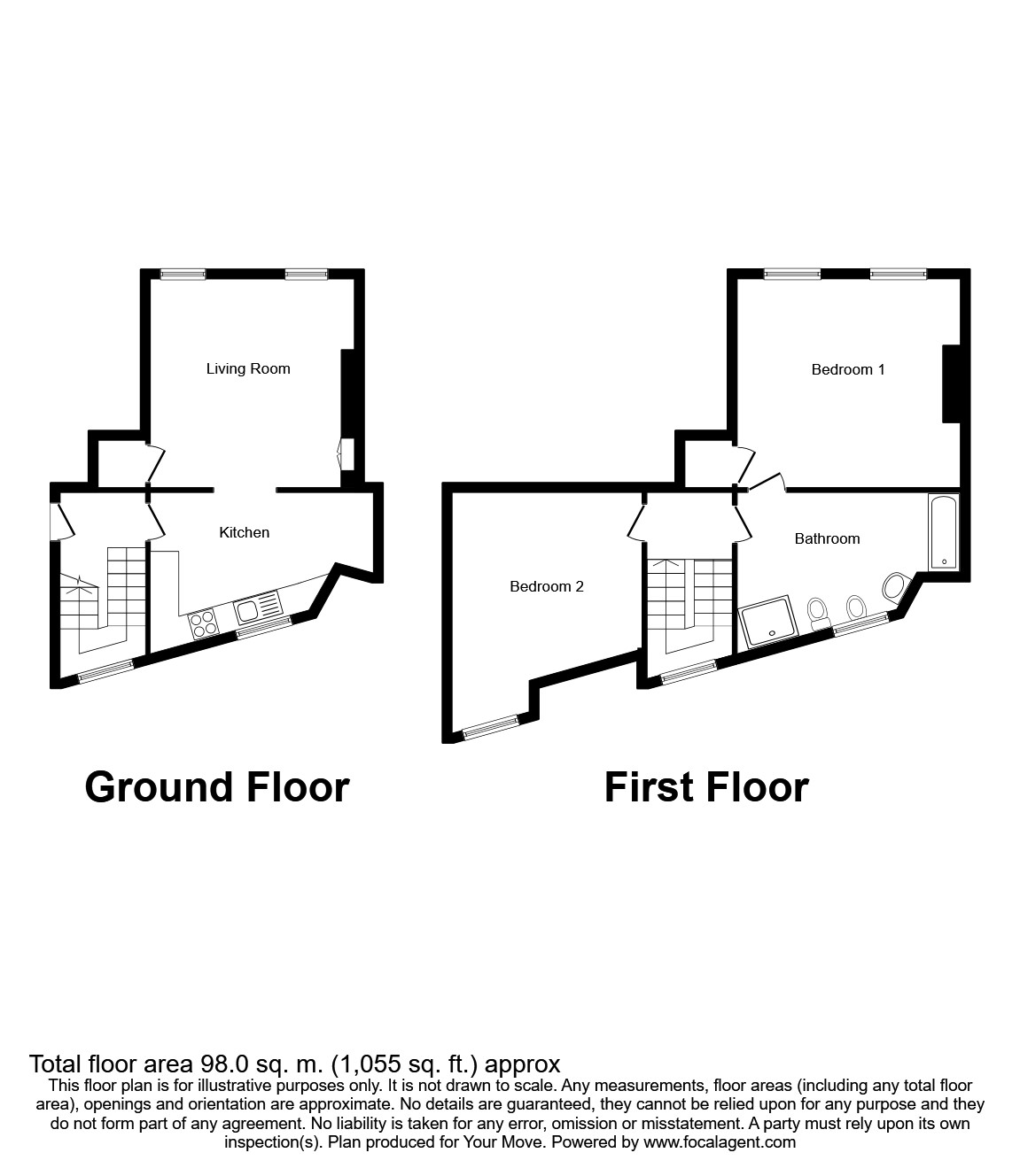 3a, High Street, Cumbria floorplan