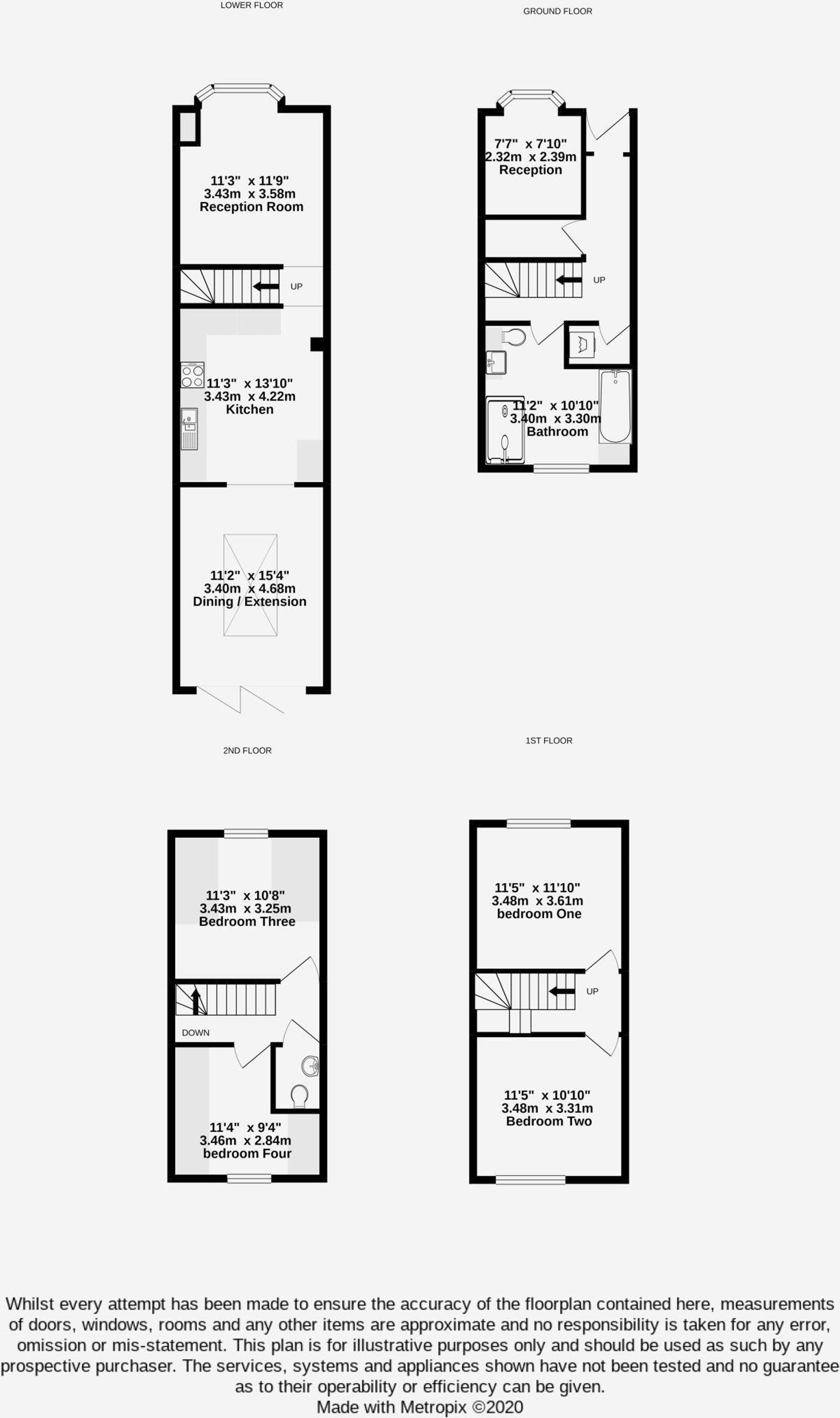 6 Hester Road, Southsea floorplan