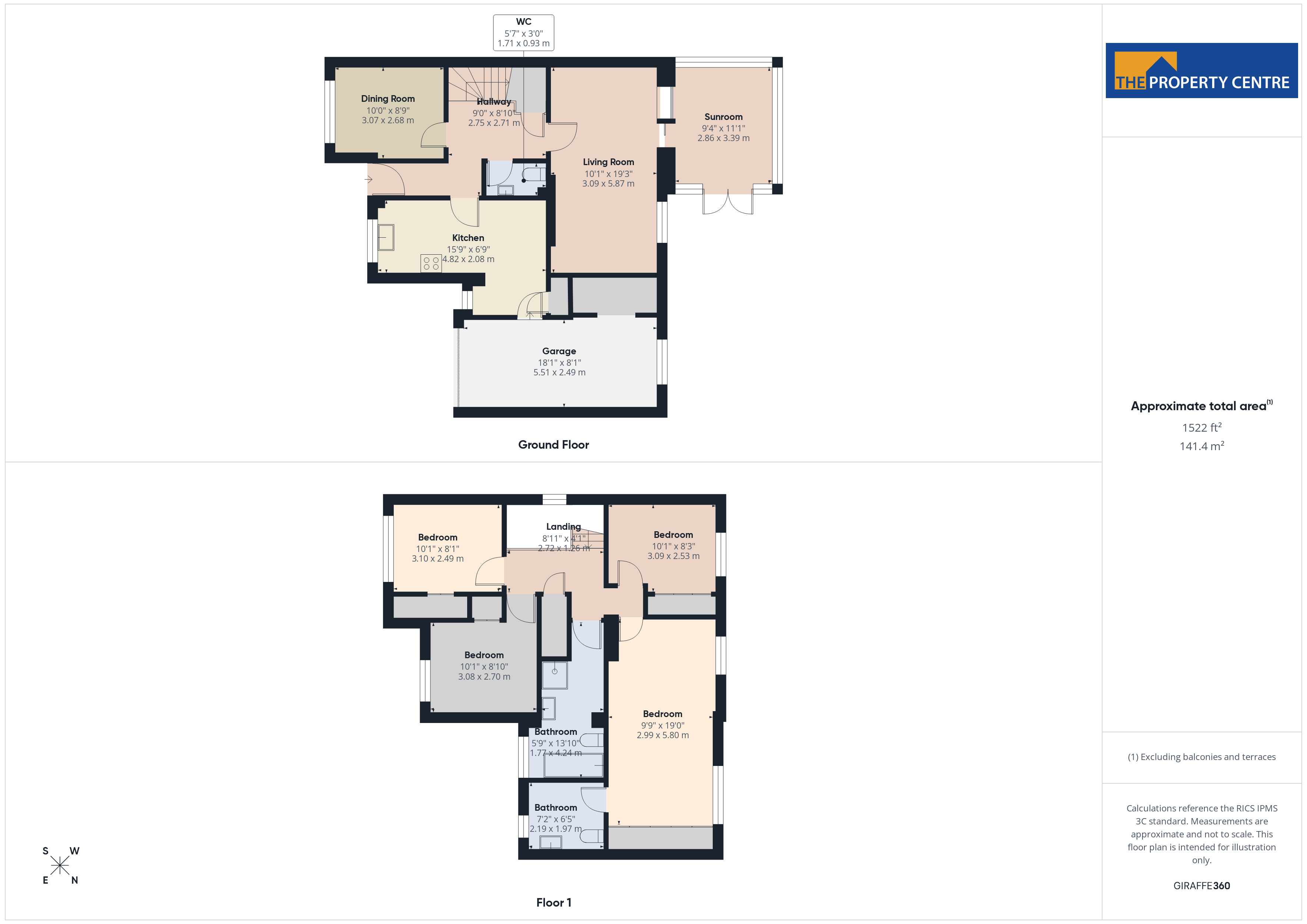 2, Heath Drive, Worcestershire floorplan