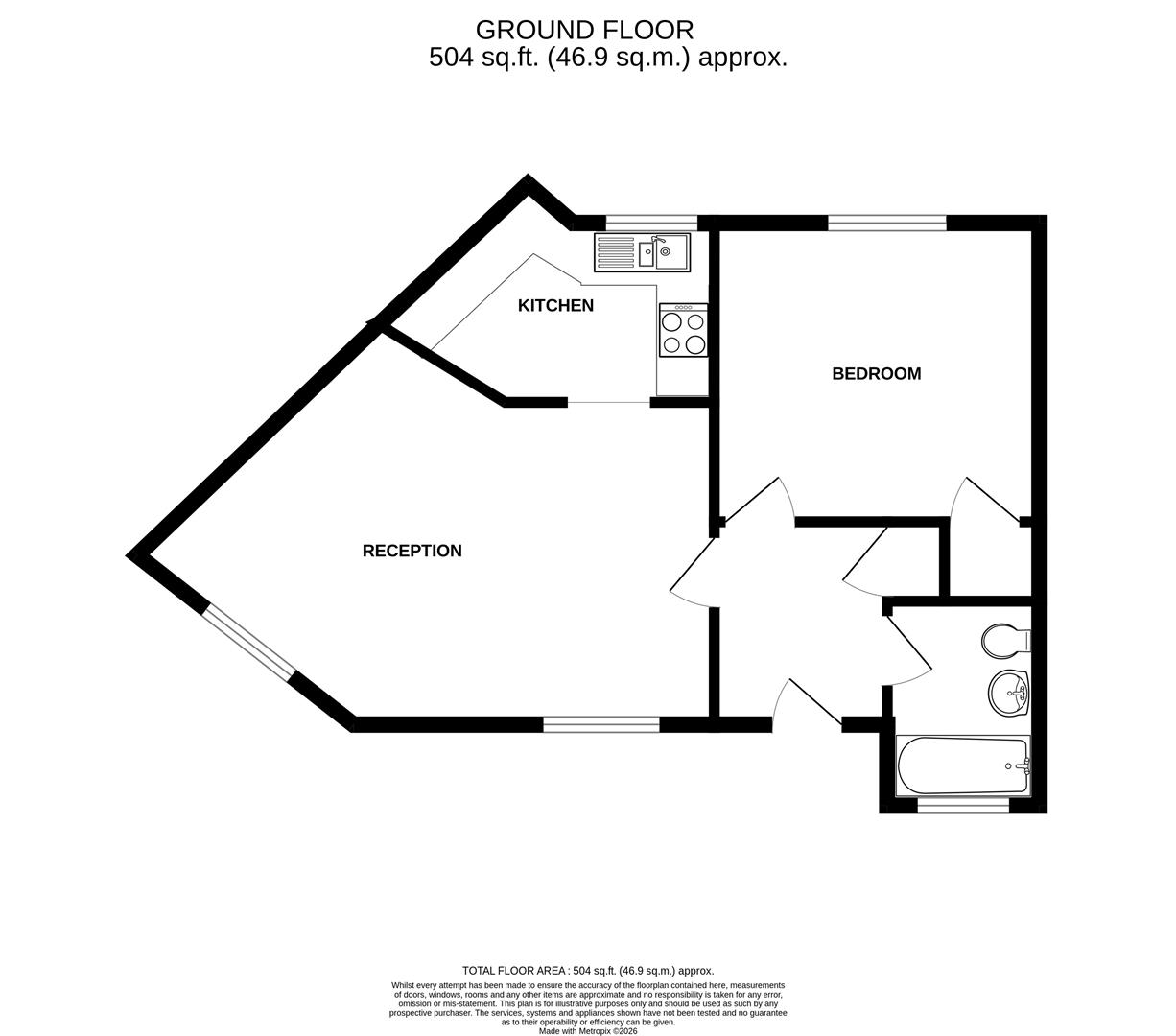 4, Otterton Mews, Axminster floorplan