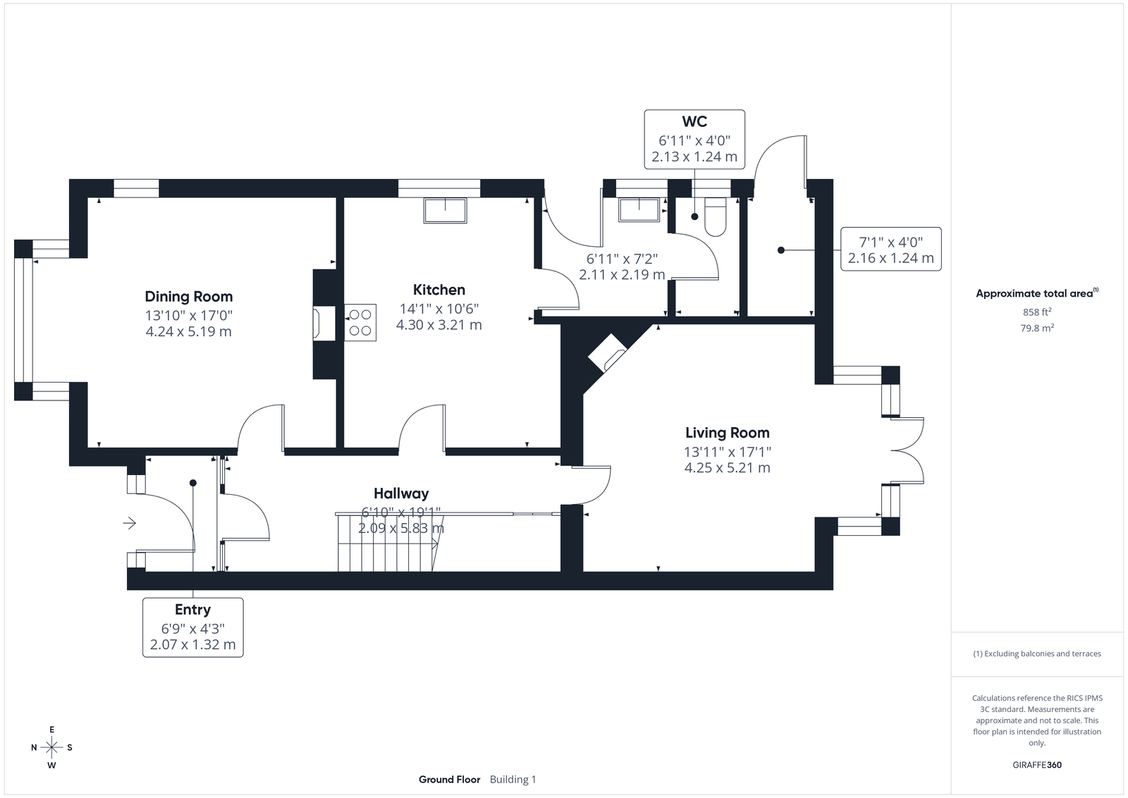 77, Mayfield Road, Whitby floorplan