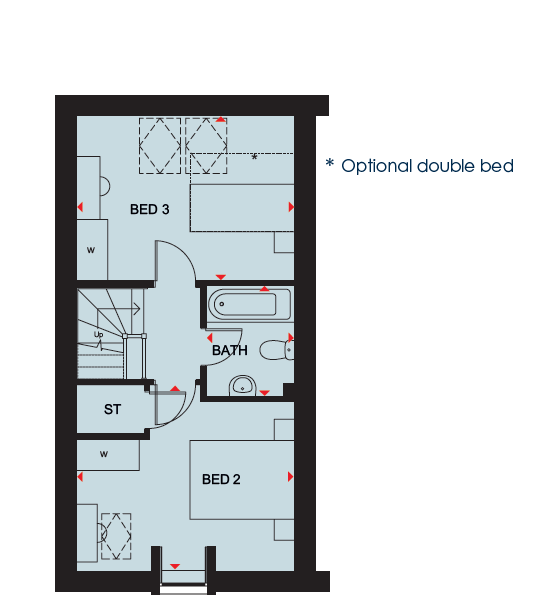 H869887, Peter Destapleigh Way, Stapeley, Nantwich floorplan
