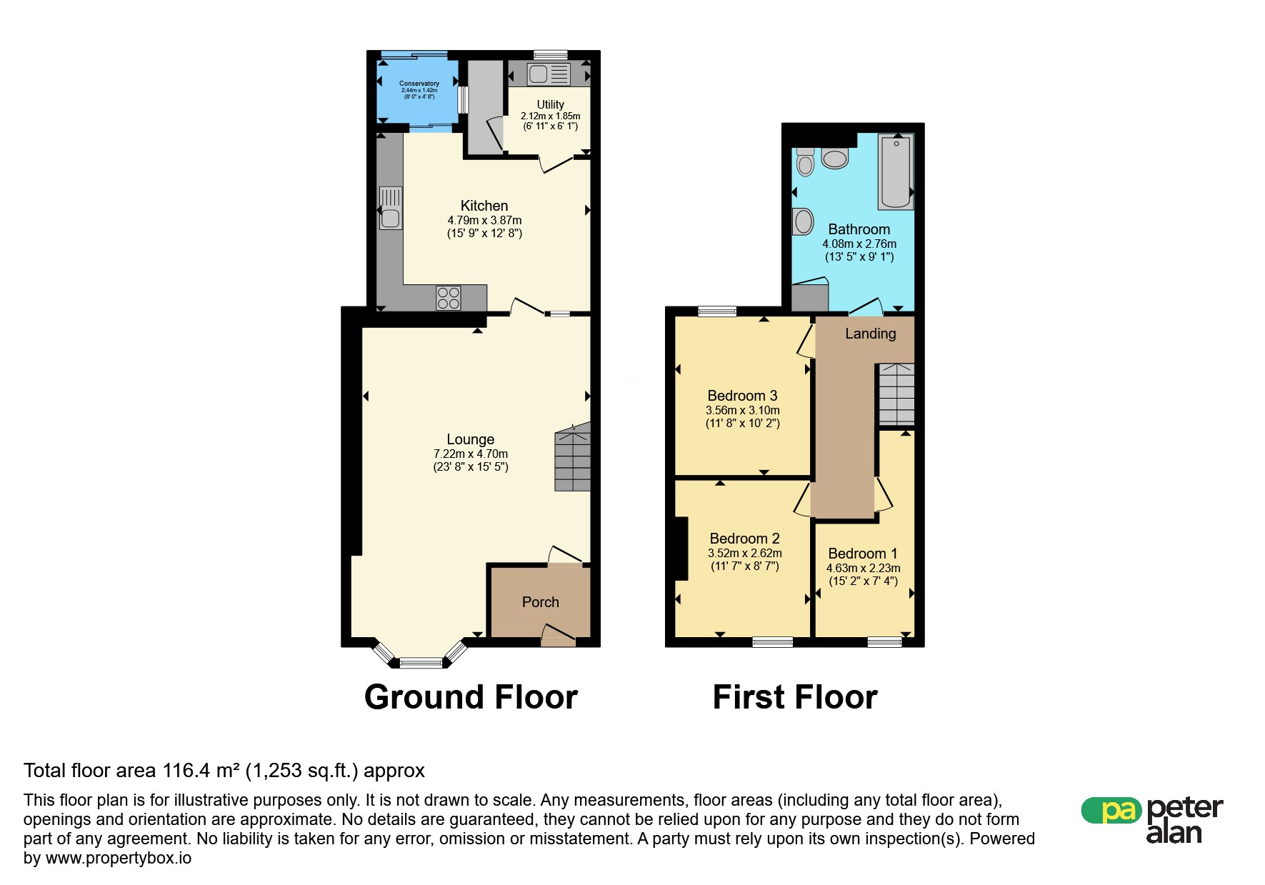 67, Pant Yr Heol, Neath floorplan
