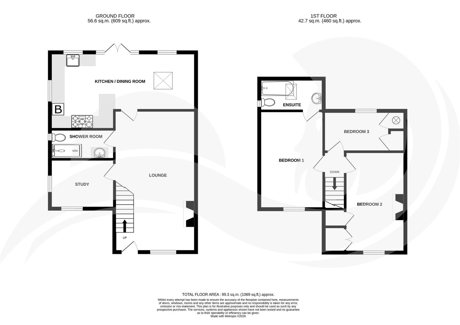 1 Upper Tickham Cottages, Tickham Lane, Sittingbourne floorplan