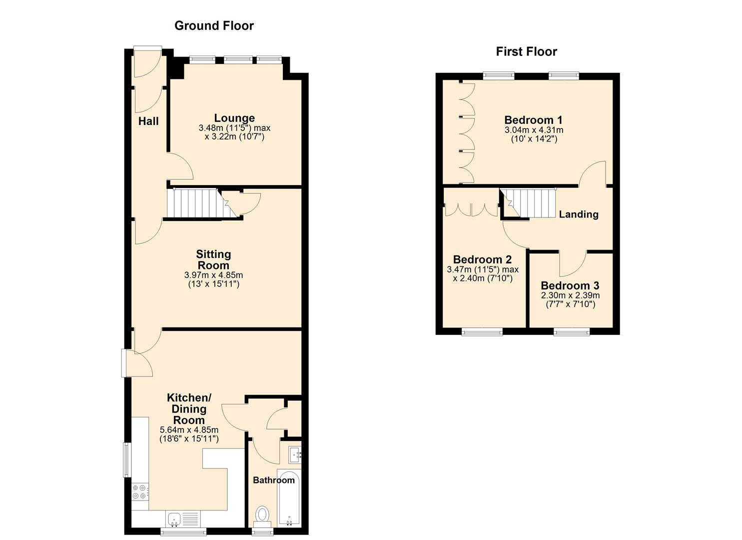 23, Princes Avenue, Hedon floorplan