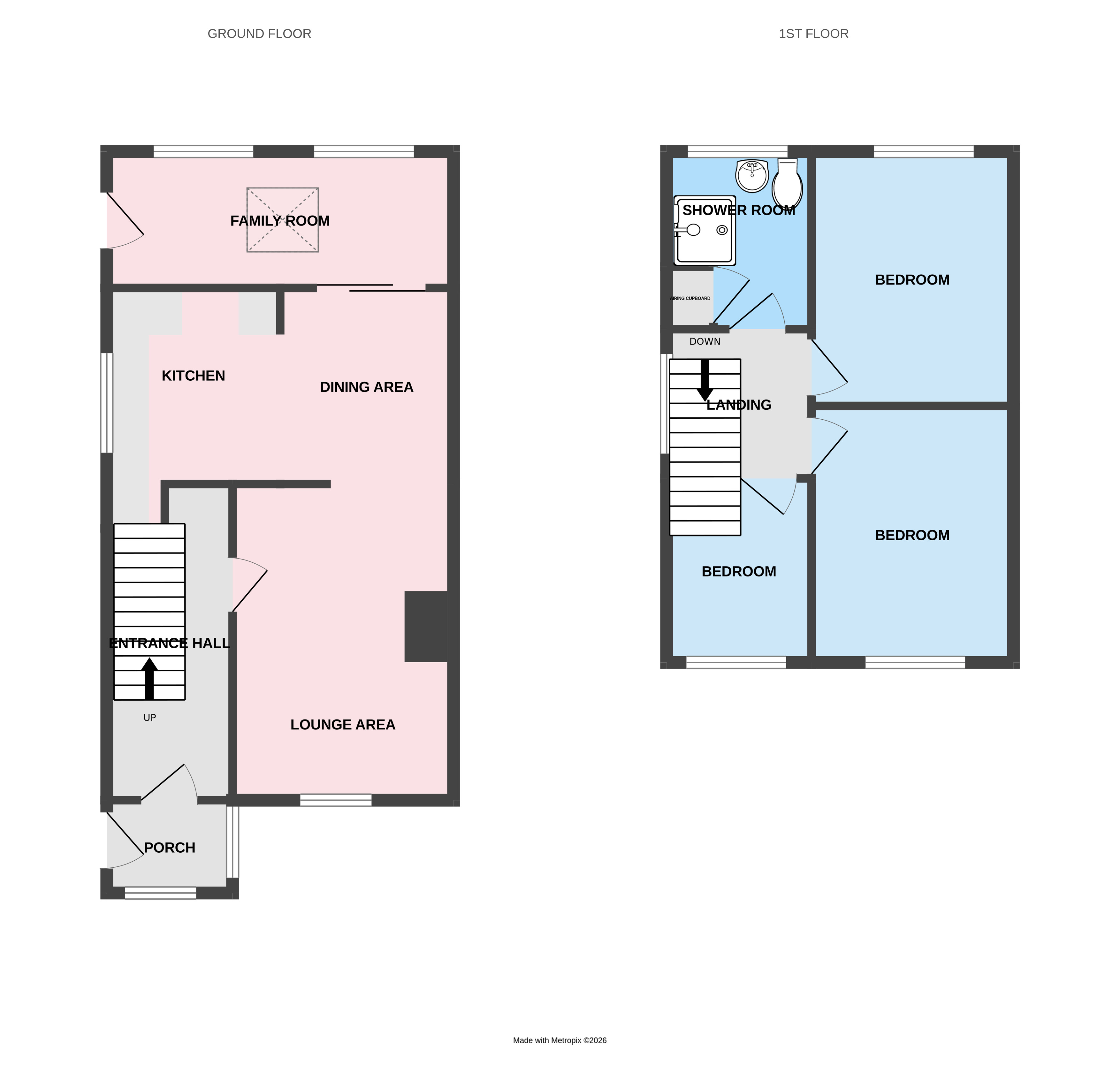 83, Teagues Crescent, Telford floorplan
