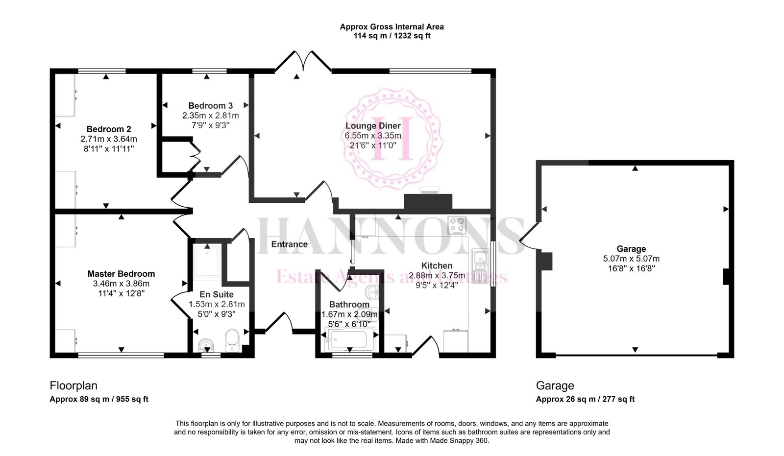 2, The Coppice, Loughborough floorplan