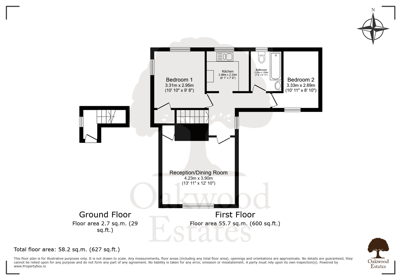 17, Barnfield, Iver floorplan