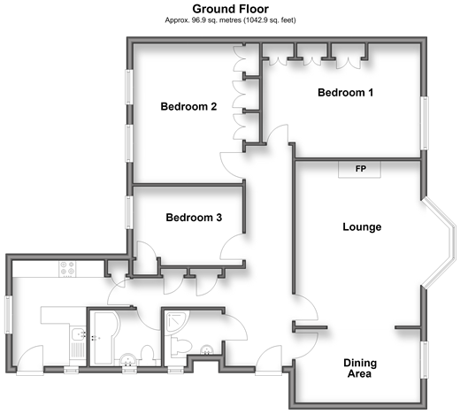 St. Helen's Parade, Southsea floorplan