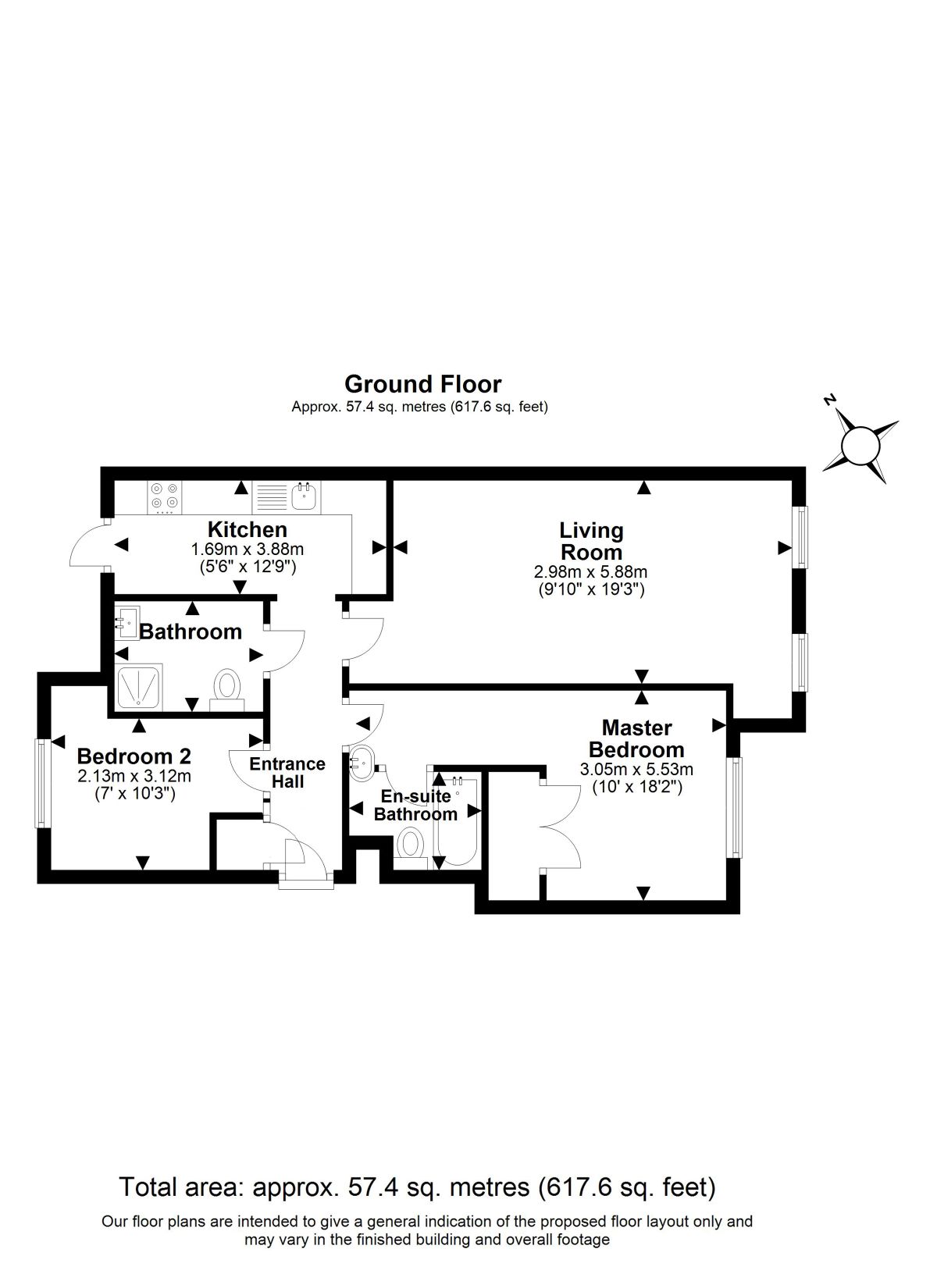 2 Bedrooms Flat for sale in High Road, Loughton IG10