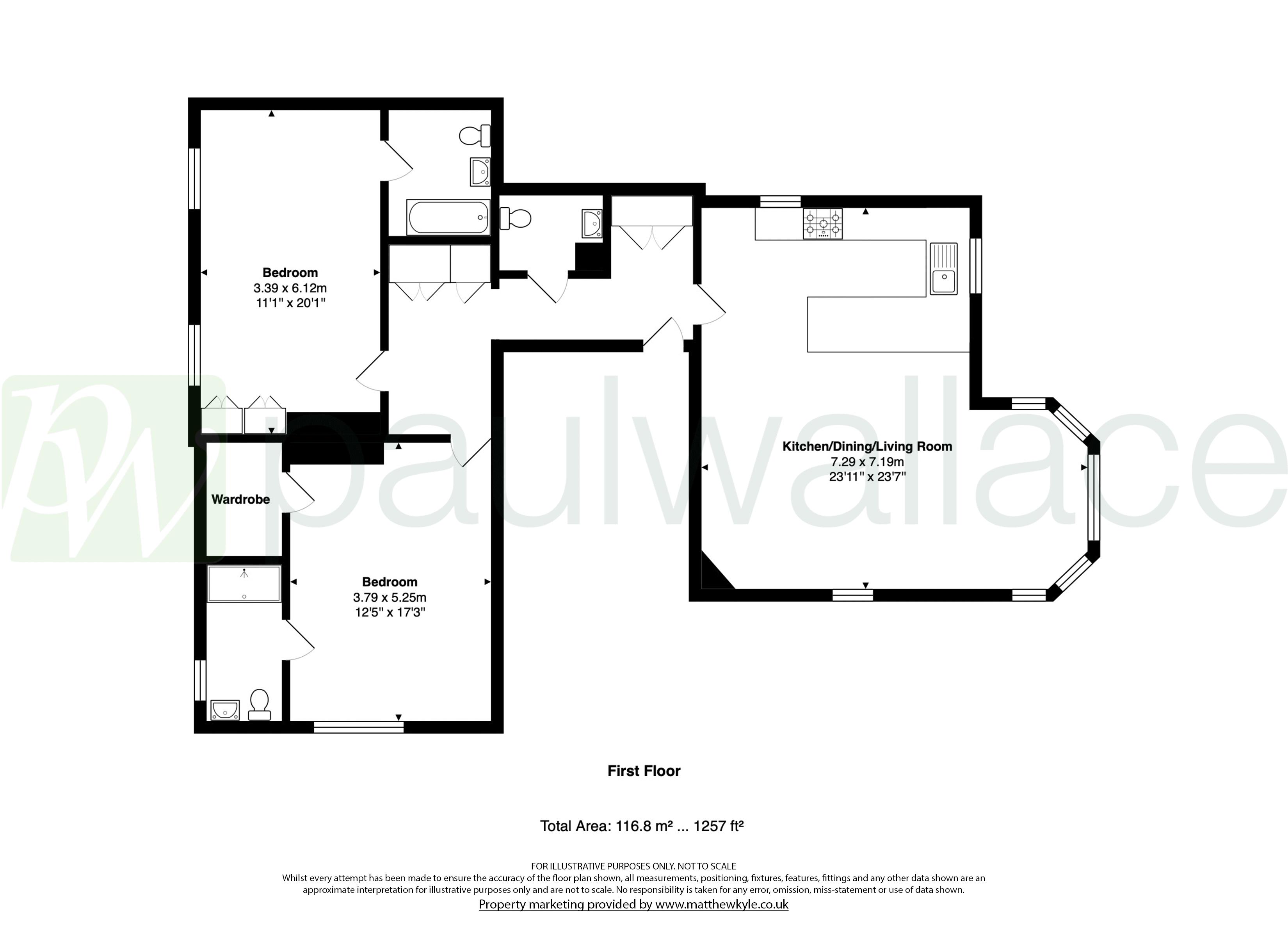 6 St. Cross Chambers, Upper Marsh Lane, Hoddesdon floorplan