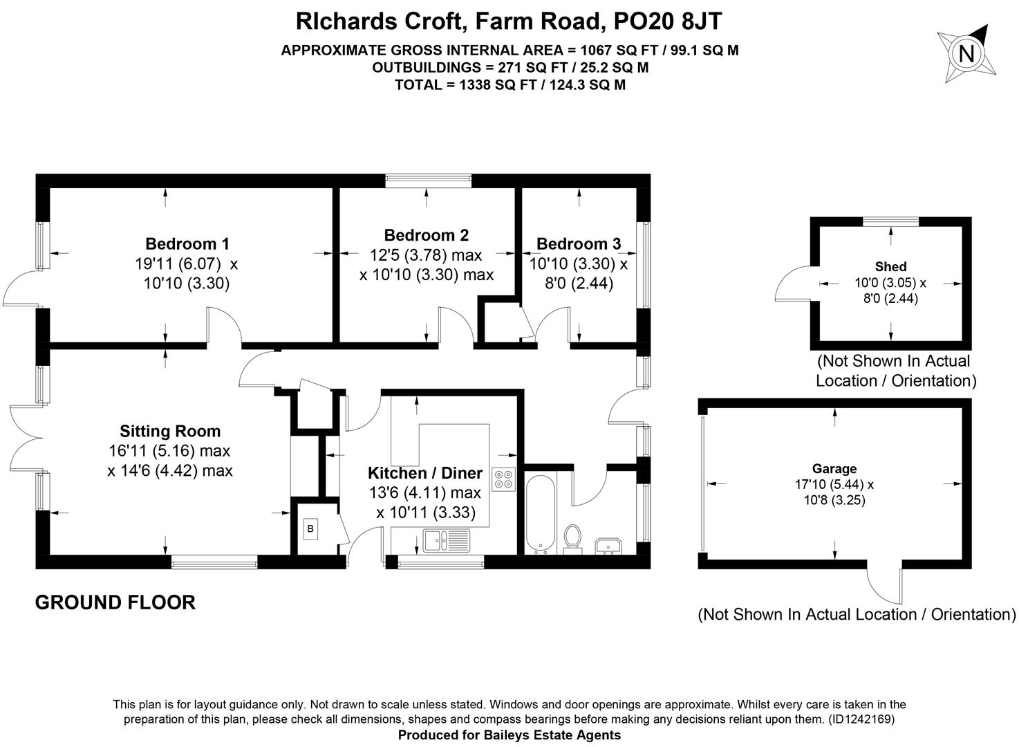 Richards Croft,, Farm Road, Chichester floorplan