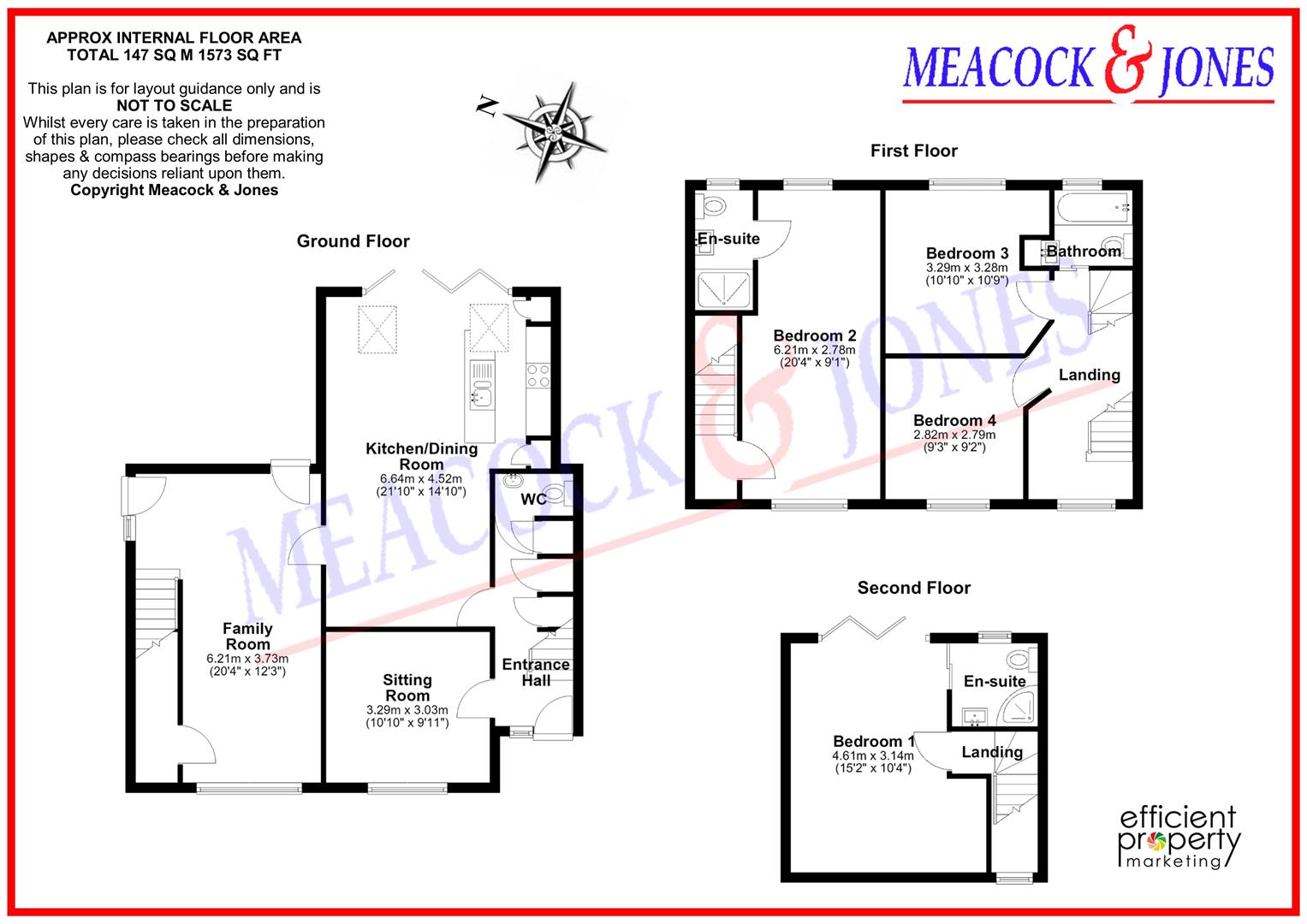 22, The Rising, Billericay floorplan