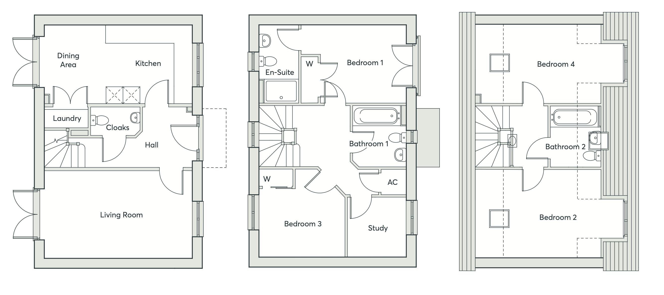 Blythe Fields, Uttoxeter Road, StokeOnTrent ST11, 4 bedroom detached