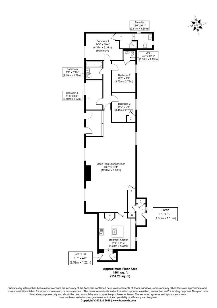 St. Marys School House, High Street, Goole floorplan