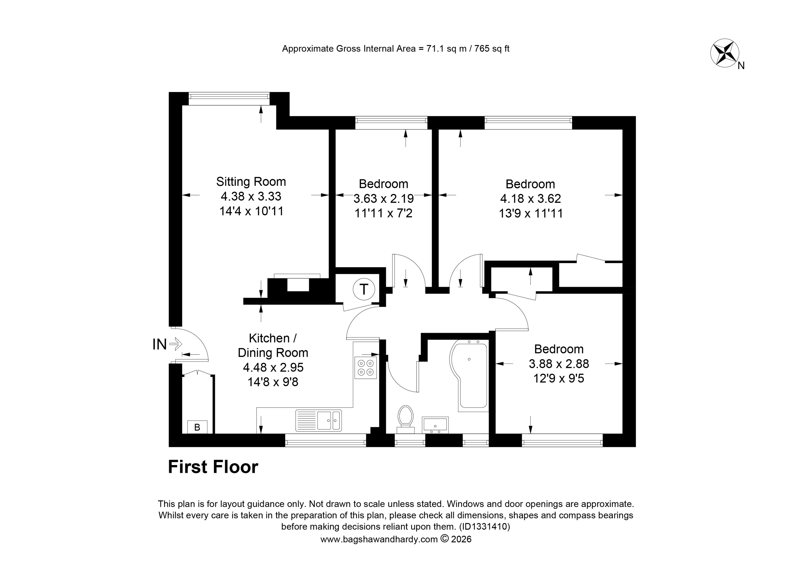2 Meadway, Sevenoaks floorplan