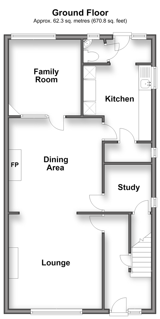 Jubilee Road Littlebourne, Canterbury floorplan