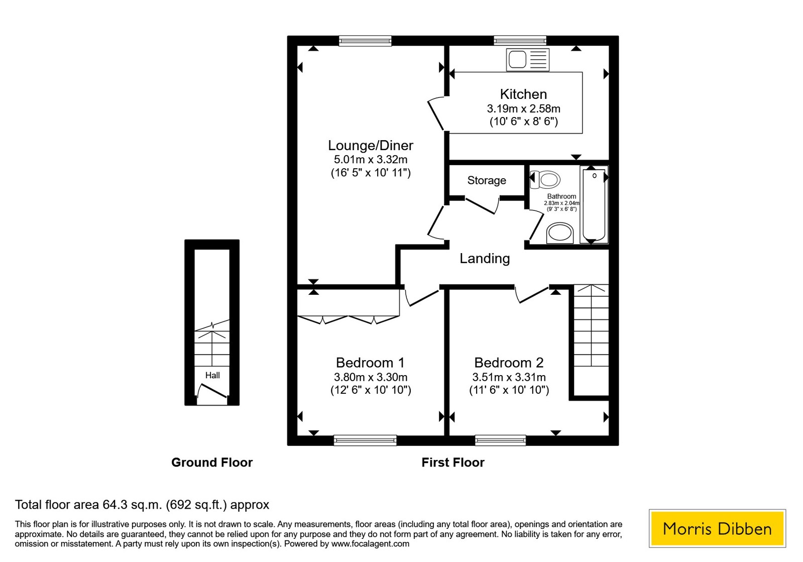 28, Campion Way, Winchester floorplan