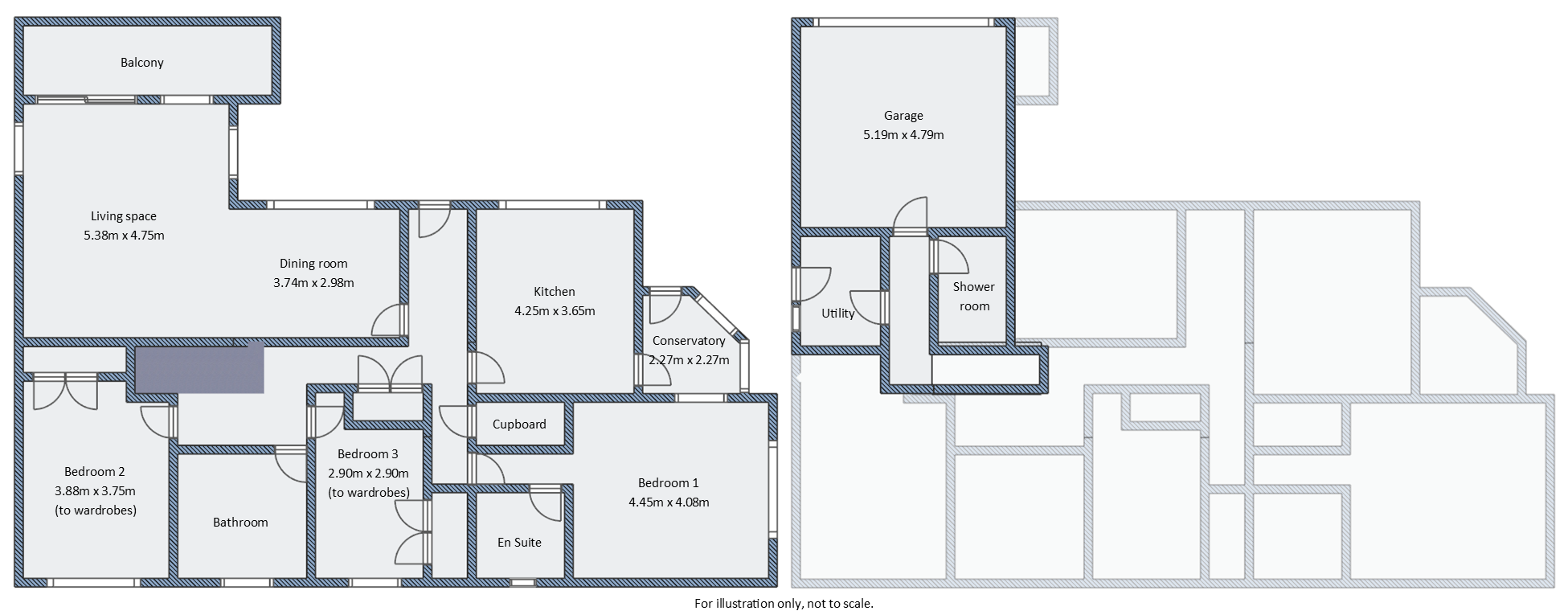 131 Portmellon Park, St. Austell floorplan