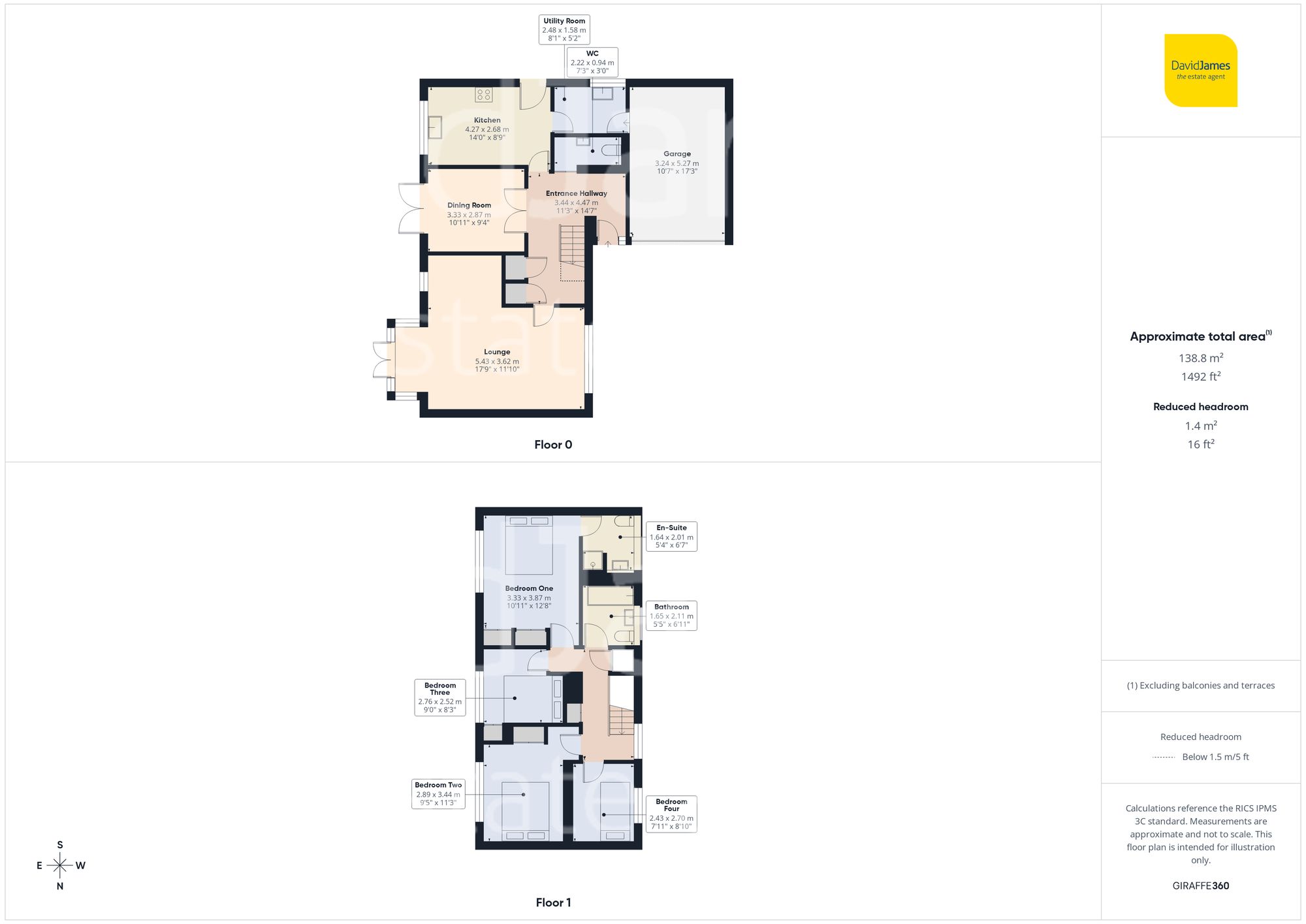 9 Smalls Croft, Nottingham floorplan