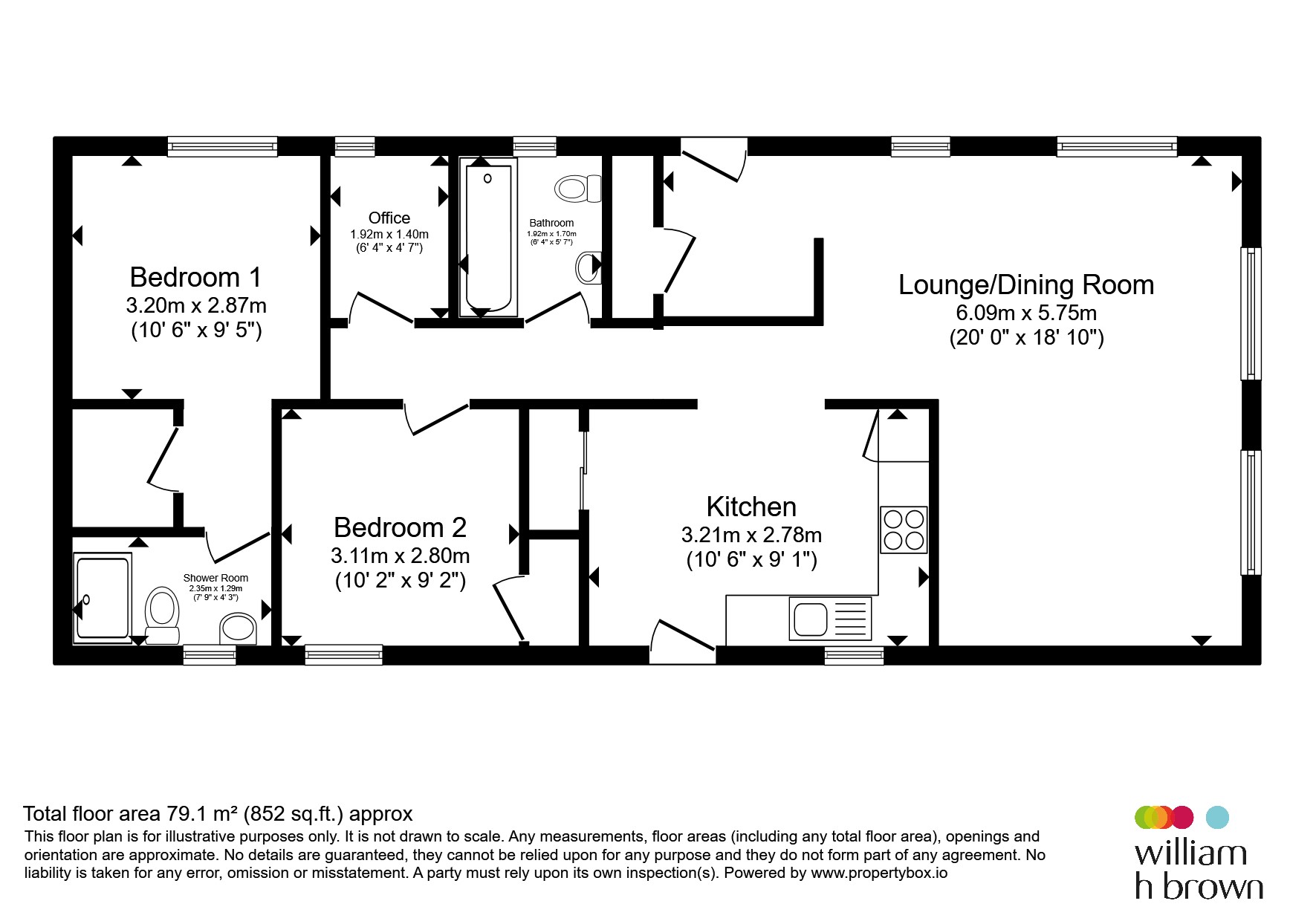 Plot 29, Waterside Park, Station Road, Mexborough floorplan