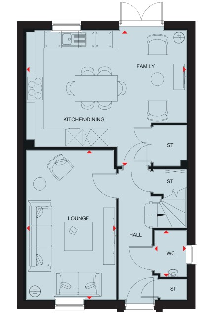 HA899143, Kemsley Drive, Leighton Buzzard floorplan