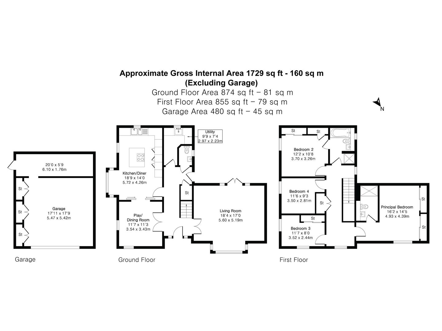 1, Barrows Way, Linton floorplan