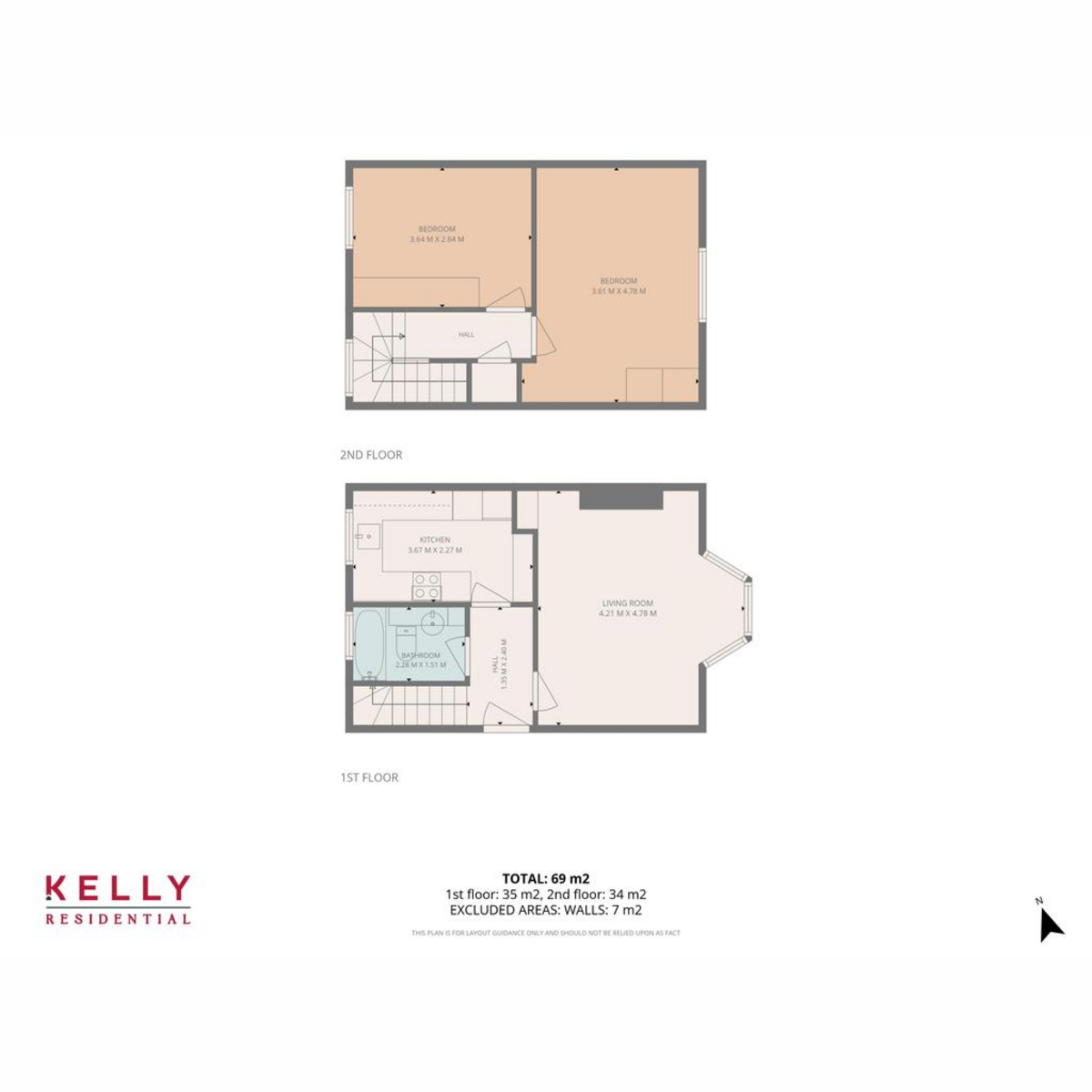 7, Tabard Road, Glasgow floorplan