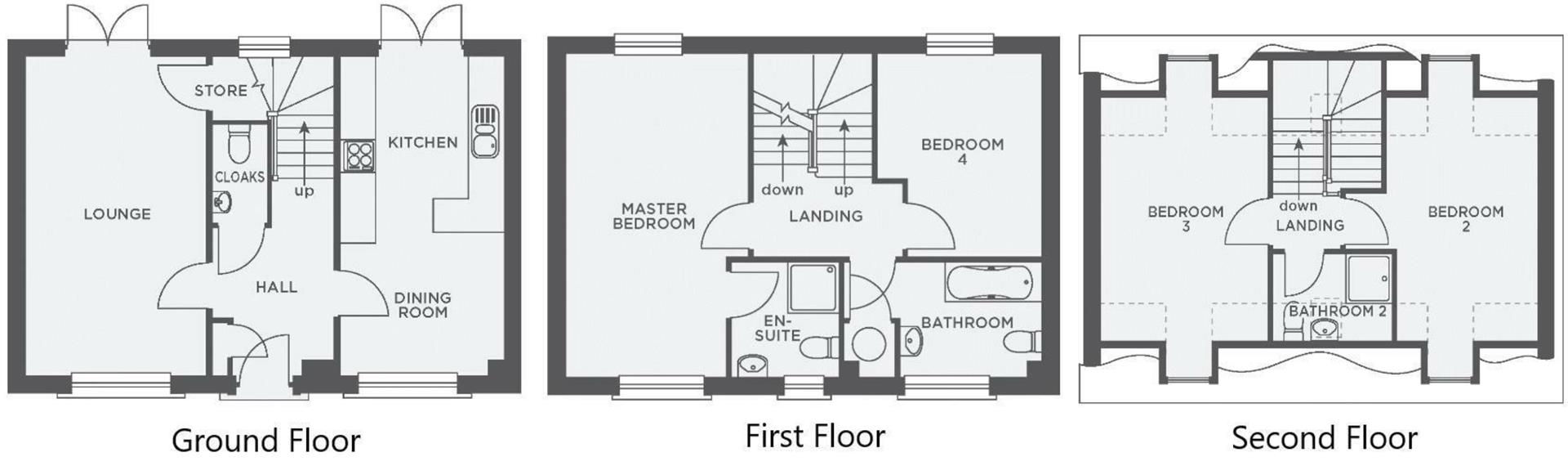 21, Stret Trystan, Newquay floorplan