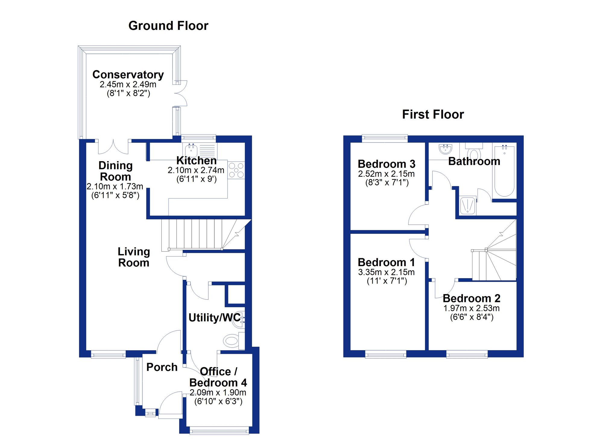 11 Anemone Drive, Rossendale floorplan