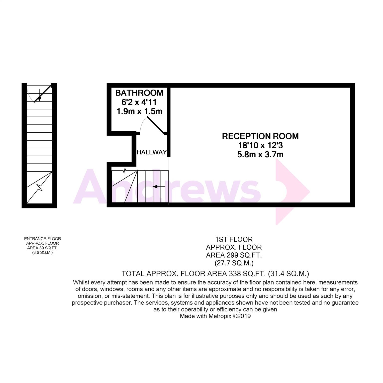 0 Bedrooms Maisonette to rent in Ribblesdale Road, London SW16
