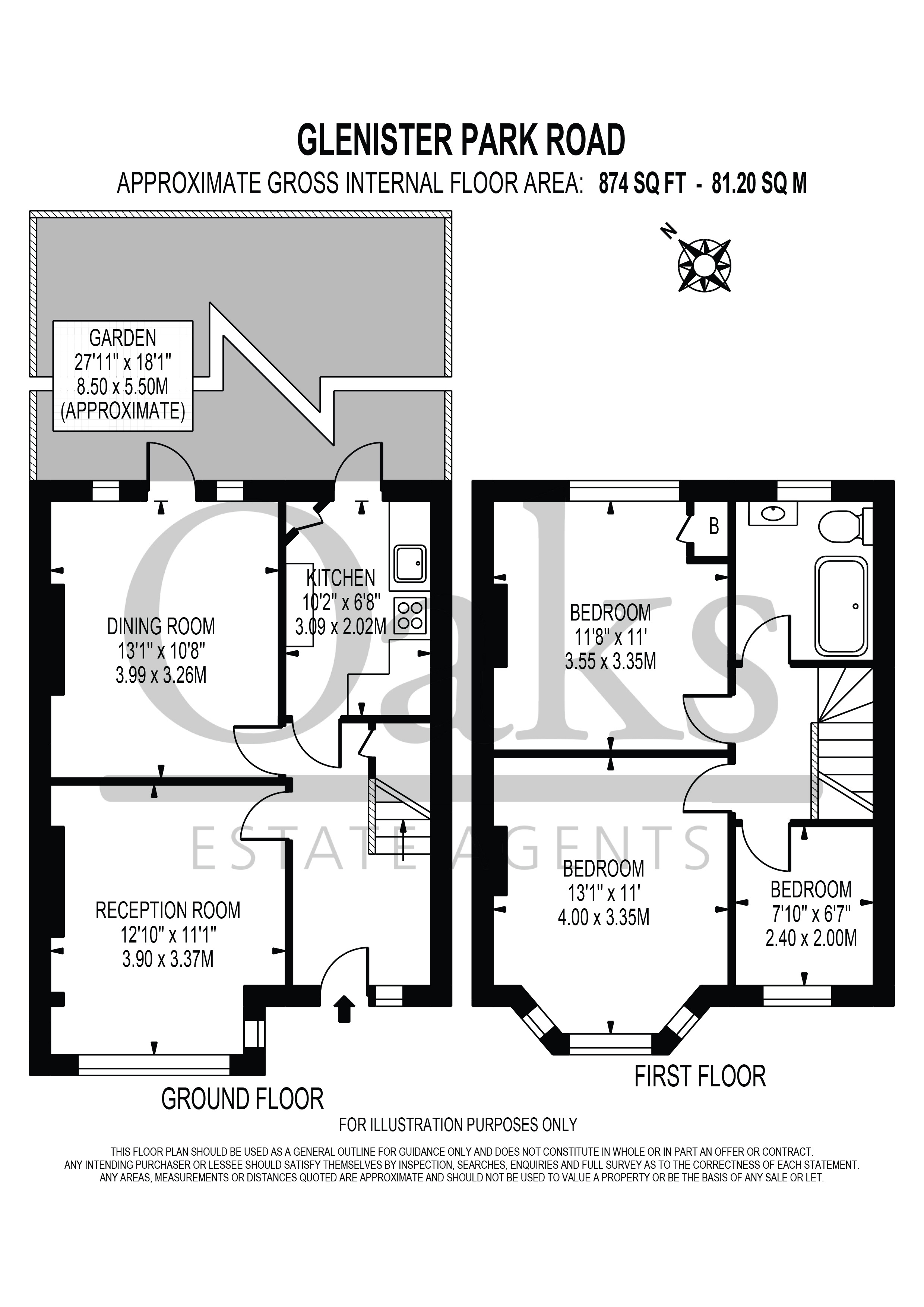 29, Glenister Park Road, London floorplan