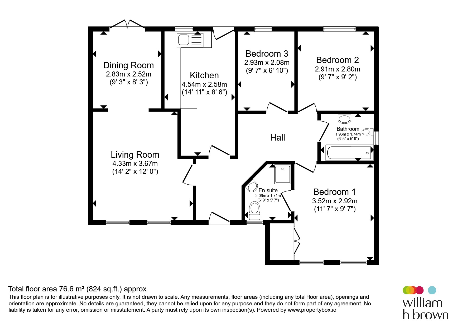 6, Lawson Court, Lincoln floorplan