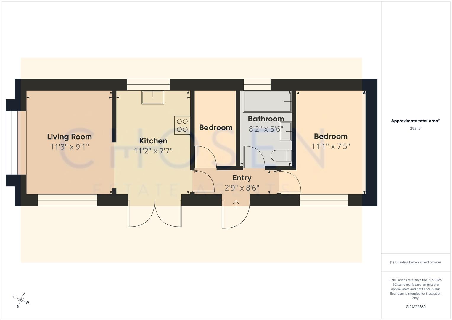 88, Staverton Park, Cheltenham floorplan