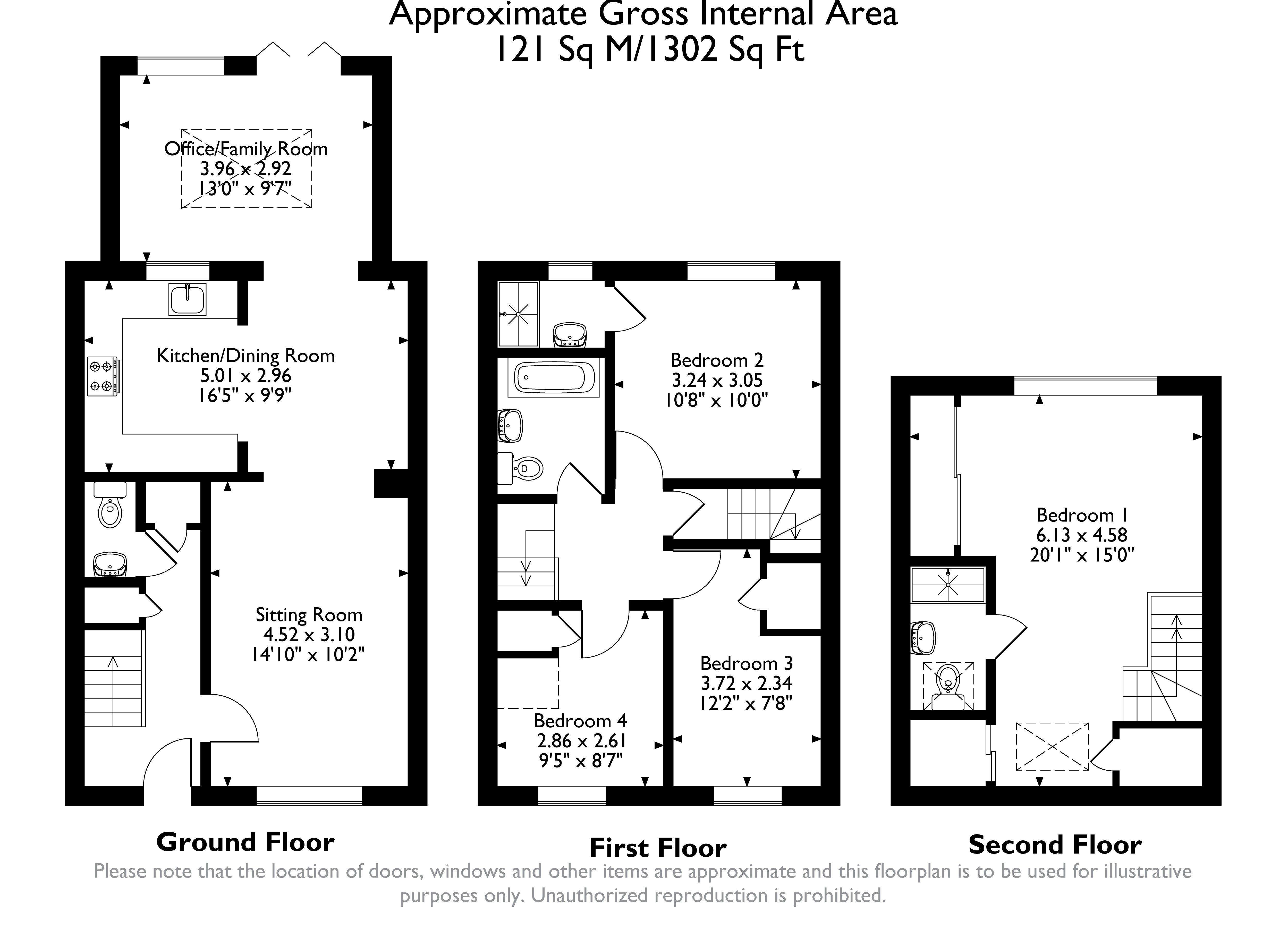 Highridge Close, Weavering floorplan