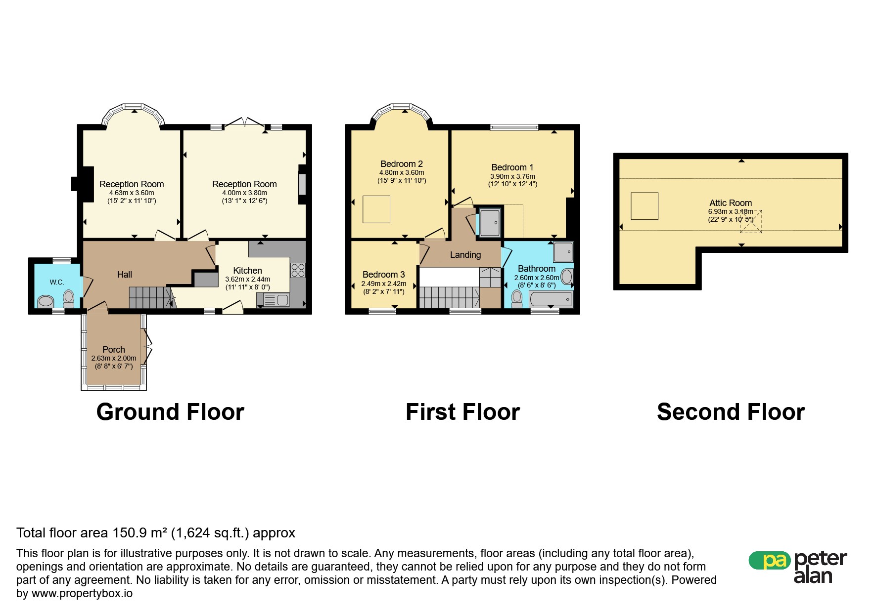 35, Cwm Cottage Road, Abertillery floorplan