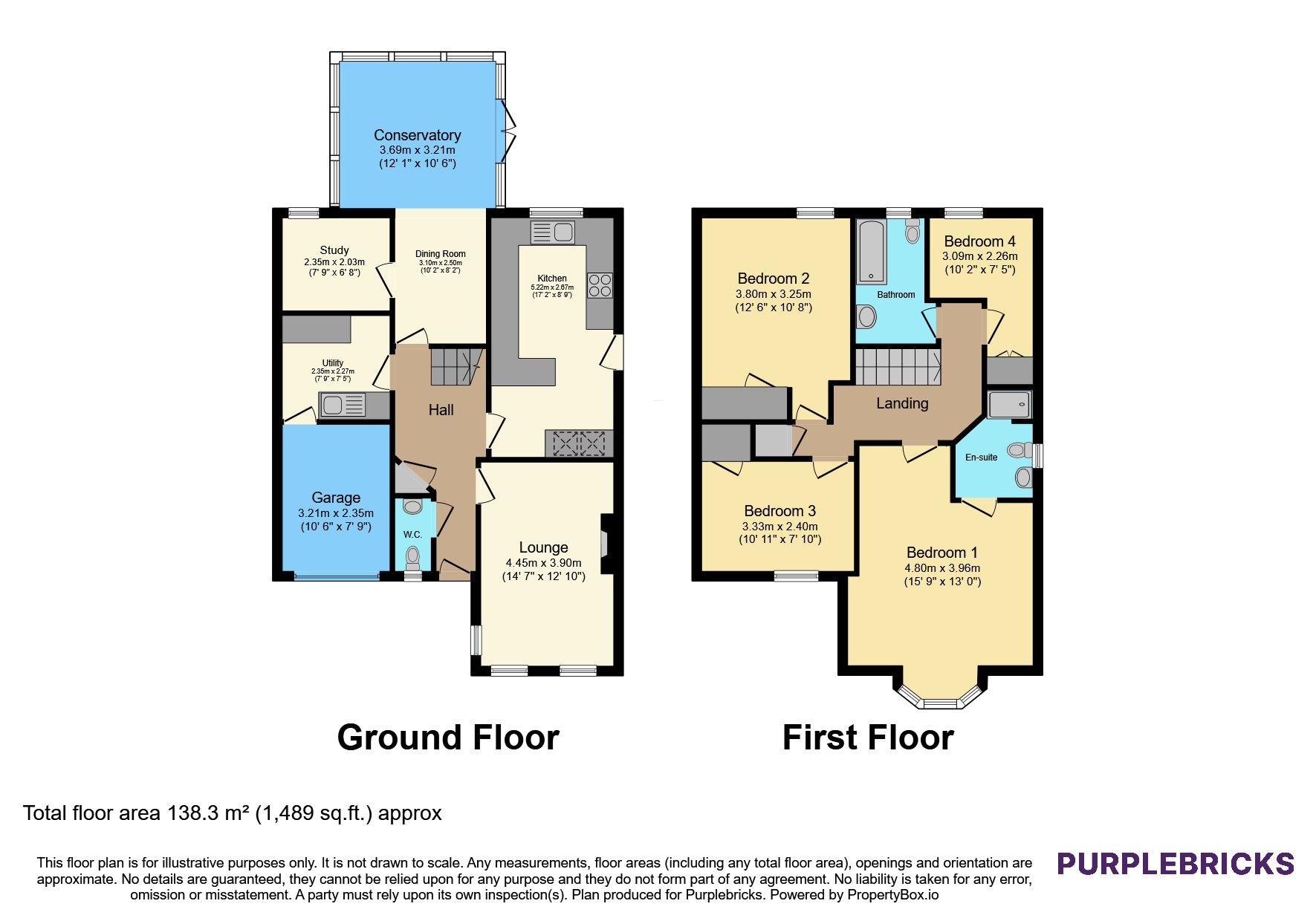 15, Furze Close, Bridgwater floorplan