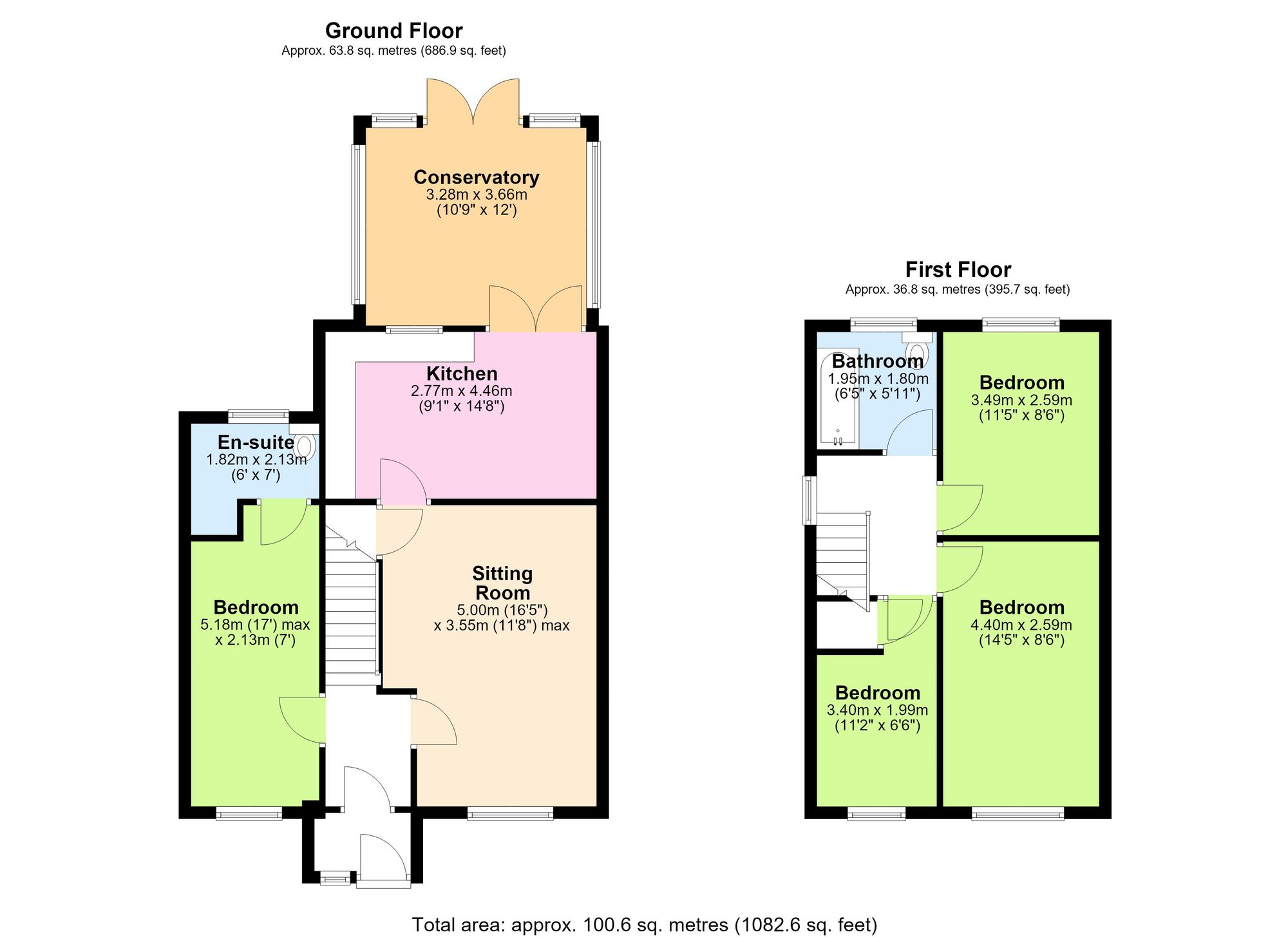 6 Oliver Street, Manchester floorplan