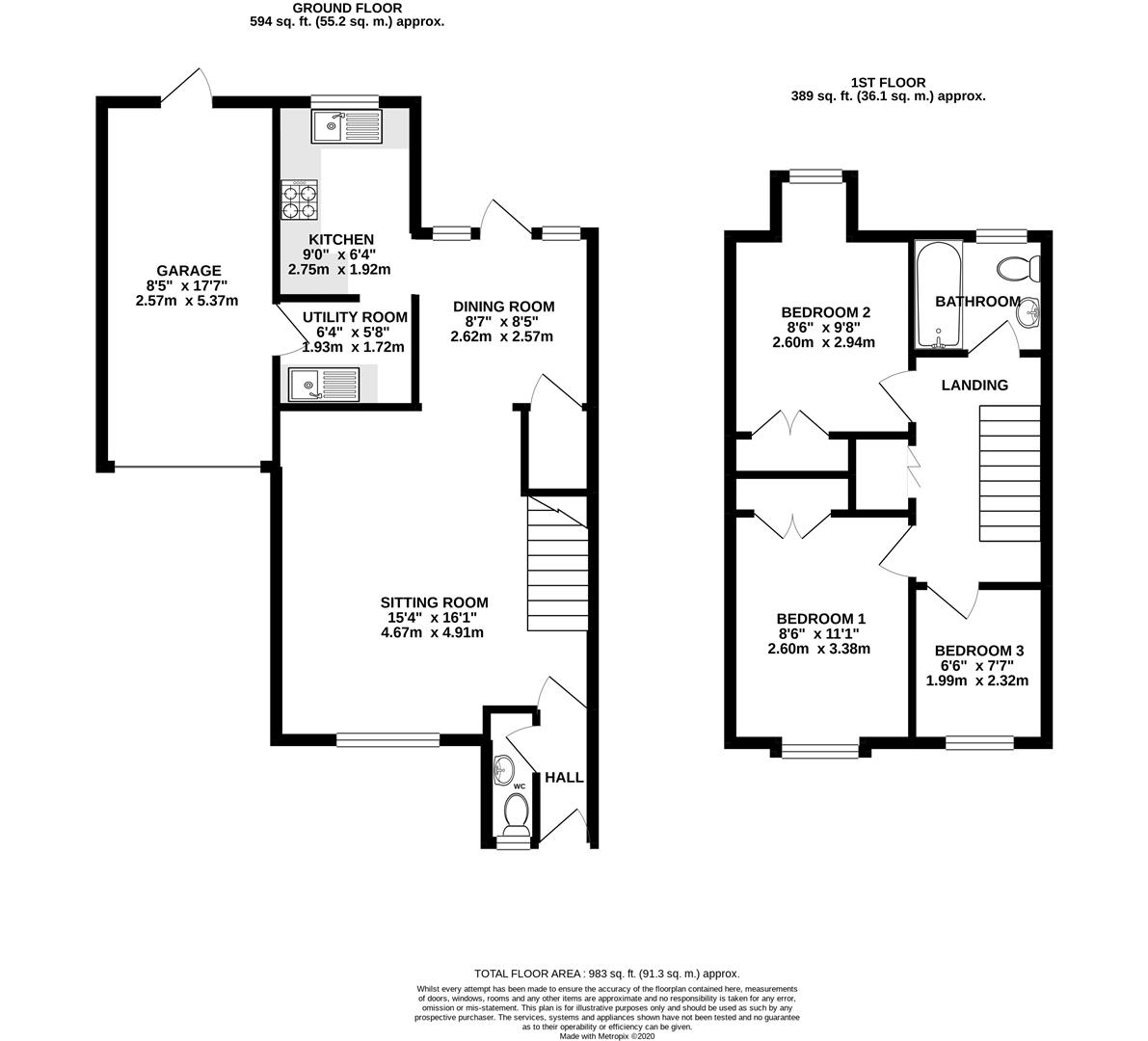 The Beeches, Cambridge floorplan