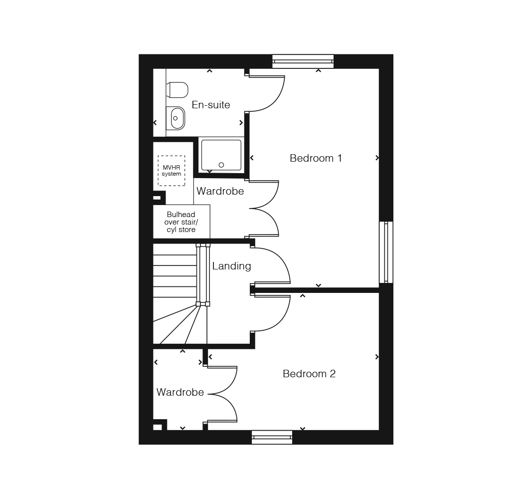122Eccleston, Shetland Road, Salford floorplan