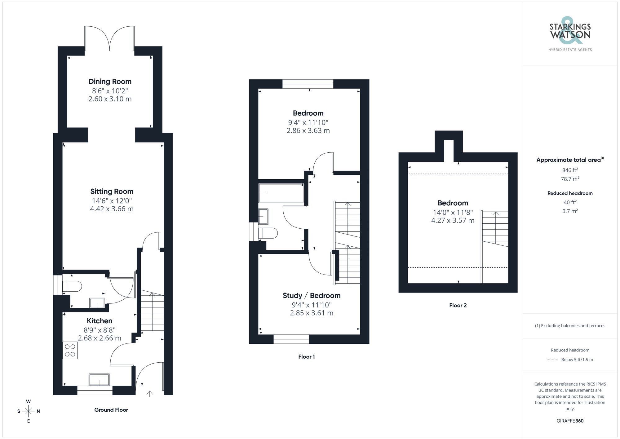 1 Picton Close, Norwich floorplan