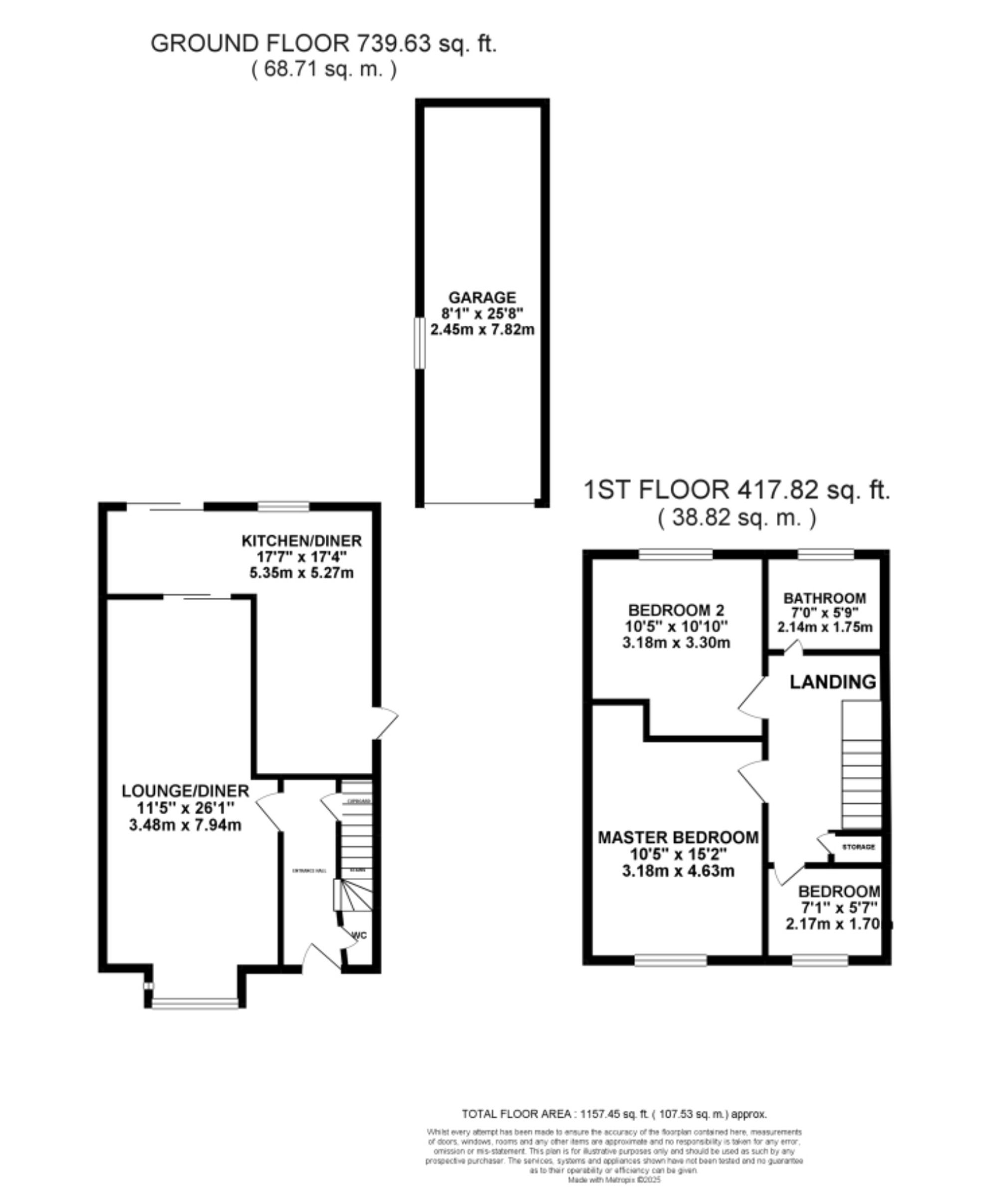 10 Glebe Close, Stoke-On-Trent floorplan