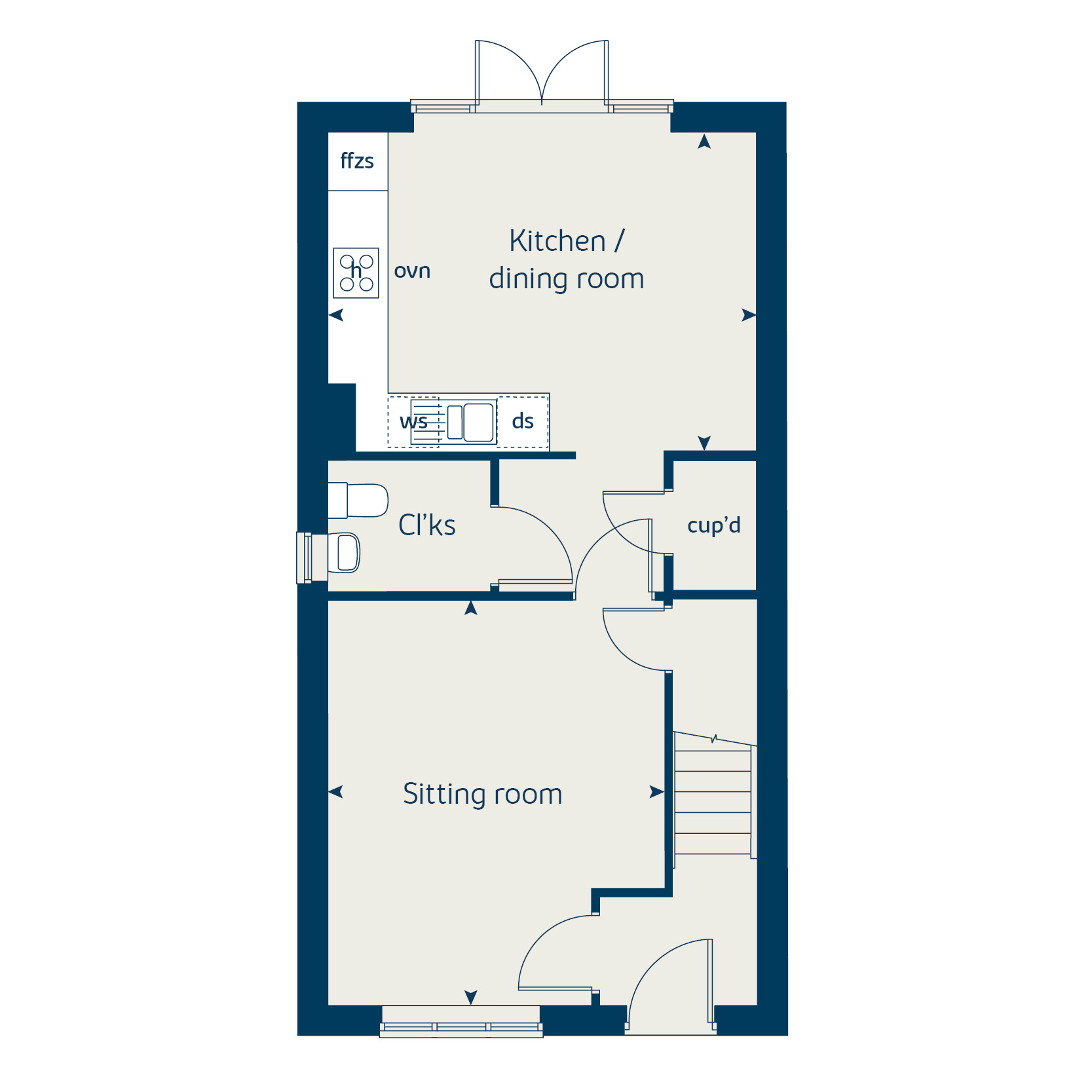 310, The Gateway, Bexhill floorplan