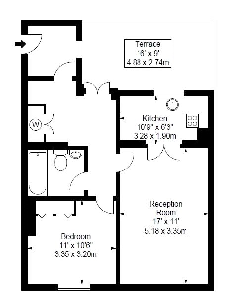 1 Bedrooms Flat to rent in Nottingham Place, London W1U